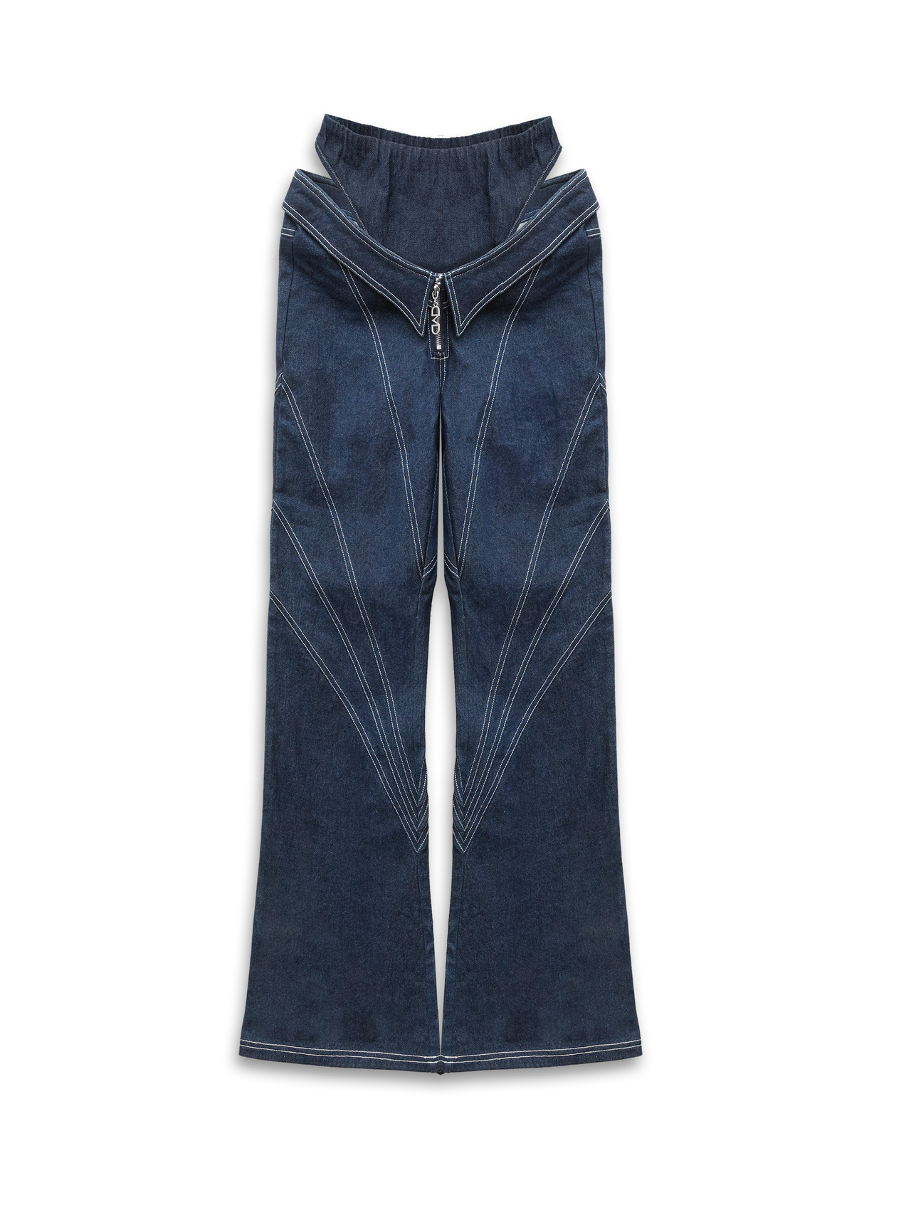 Vera Sculpted Denim Trousers