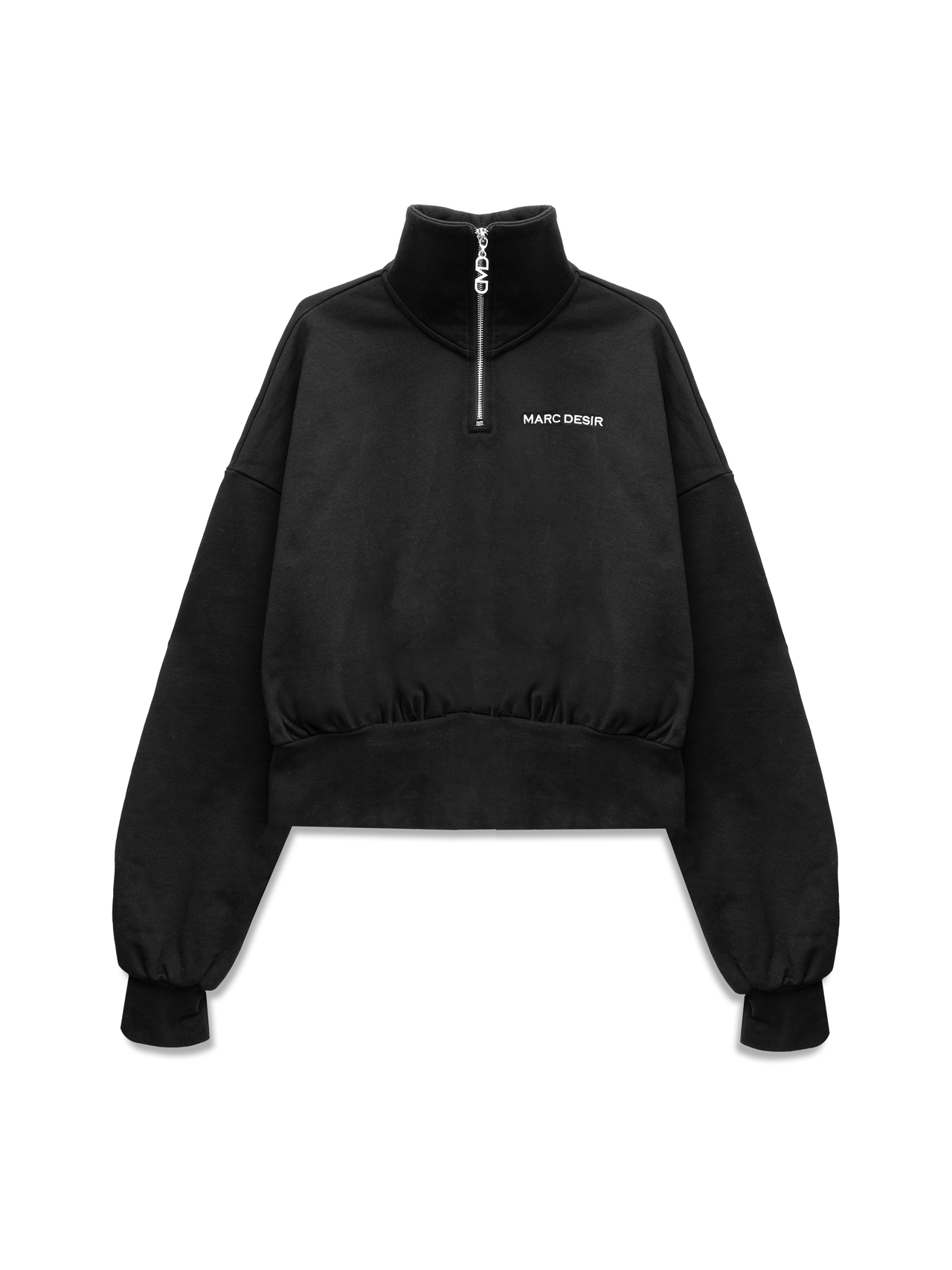 Noir Signature Half Zip Sweater